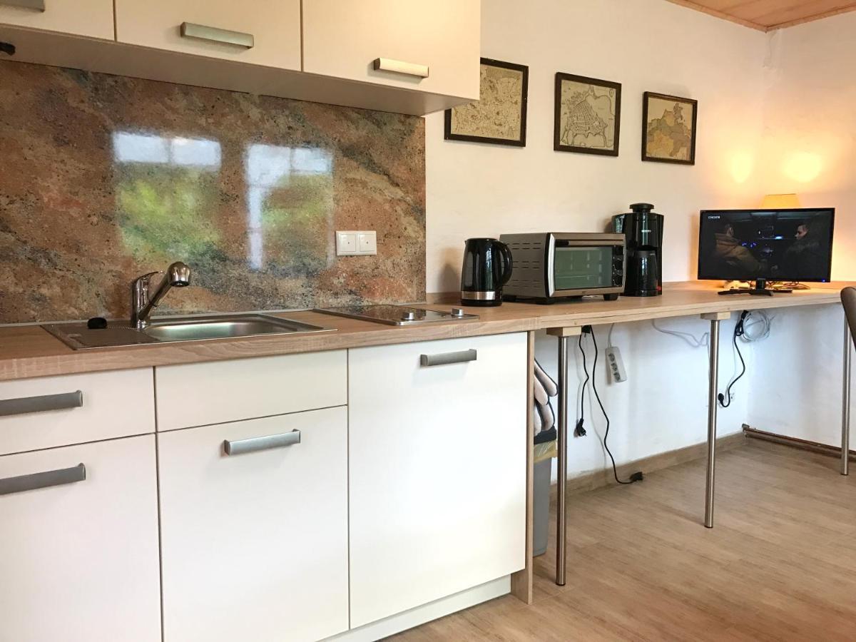 Hochzeitsberg - Doppelzimmer Appartement "Nordkap" Breege Buitenkant foto